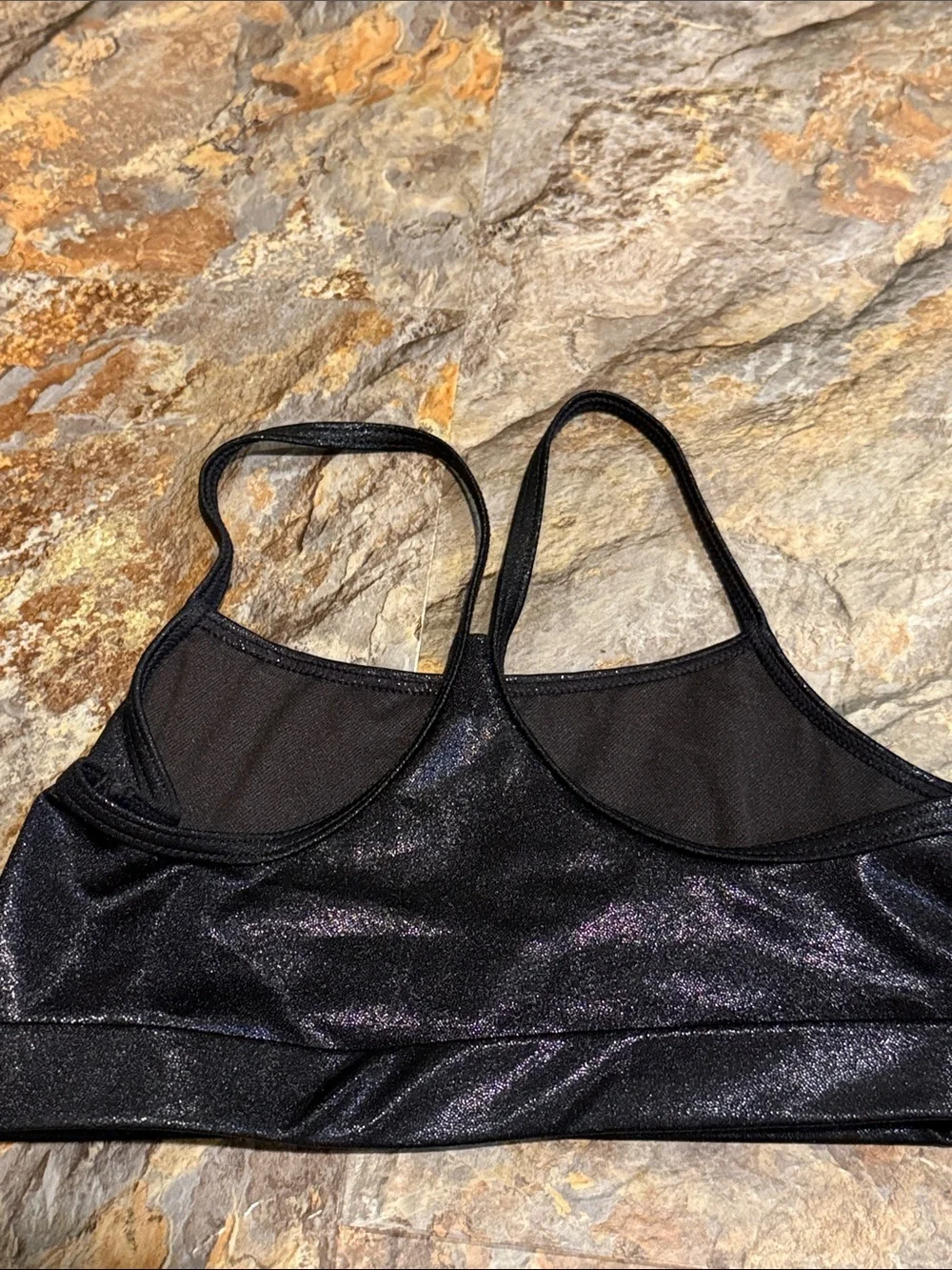Girls racerback sports bra / dance tank top bra